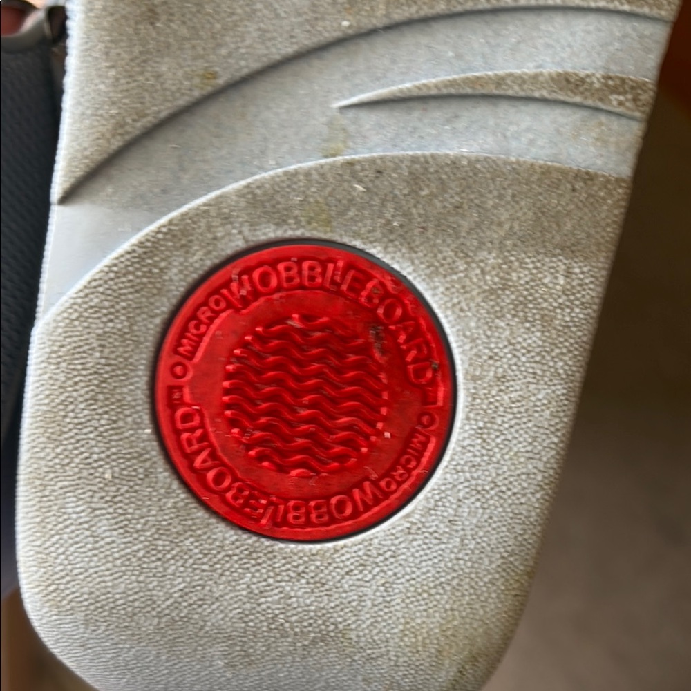 FitFlop Soft Baby Blue Slide Sandals - Picture 10 of 13